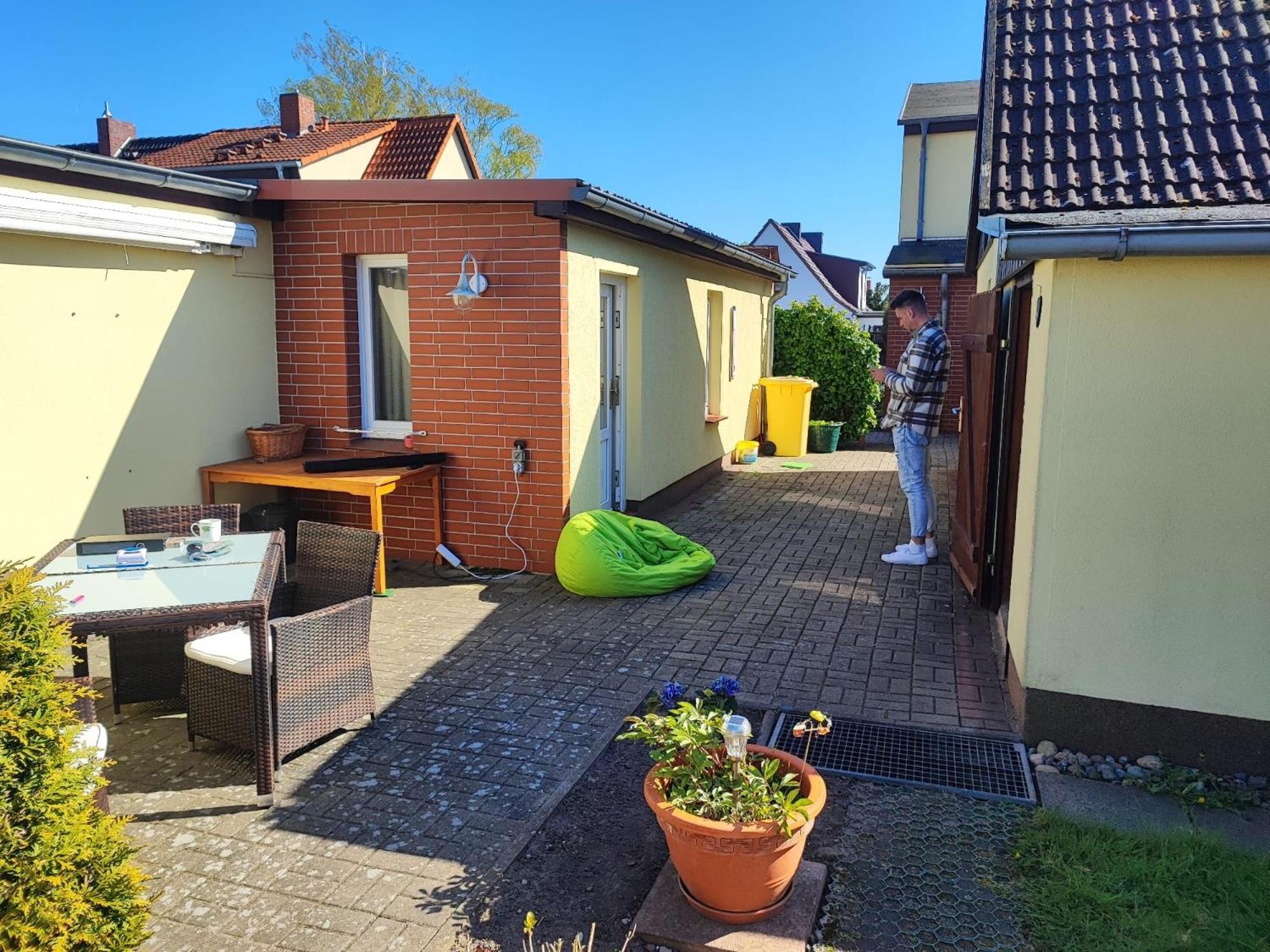 Ostsee Ferienhaus Mit Whirlpool Wolgast Eksteriør bilde